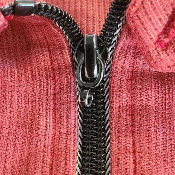 Vintage Sun Mountain Womens Corduroy Vest Red XL Full Zip - Picture 9 of 9